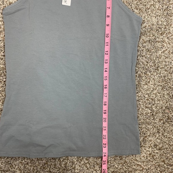 NWT LAmade gray, sleeveless high neck active tank top, REVOLVE - Picture 7 of 7